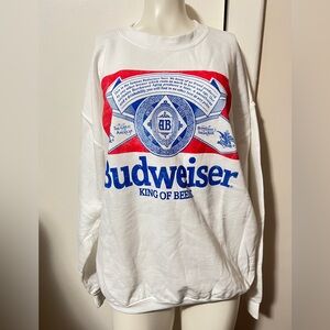 Budweiser Crew Neck Unisex Large “Brew City”OBO